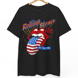 Rolling Stones No Filter Tour 2019 2 sided Rare T Shirt