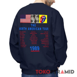 Rolling Stones Steel Wheels 1989 North American Tour Sweatshirt