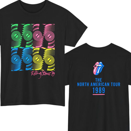 Rolling Stones Steel Wheels Tour 1989 The North American Tour Shirt