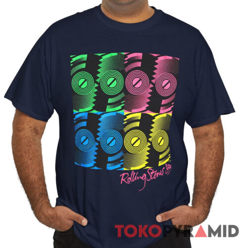 Rolling Stones Steel Wheels Tour 1989 The North American Tour Shirt Front