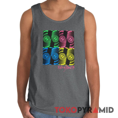 Rolling Stones Steel Wheels Tour 1989 The North American Tour Tank Top