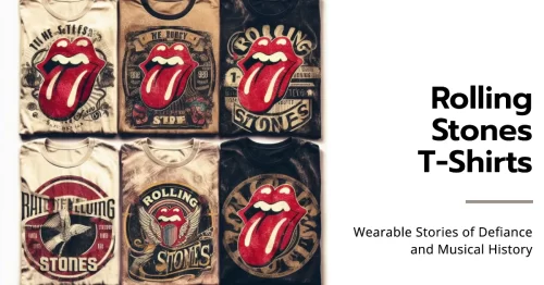 Rolling Stones T-Shirts: Wearable Stories of Defiance and Musical History 4 Rolling Stones T-Shirts Wearable Stories of Defiance and Musical History - TokoPyramid