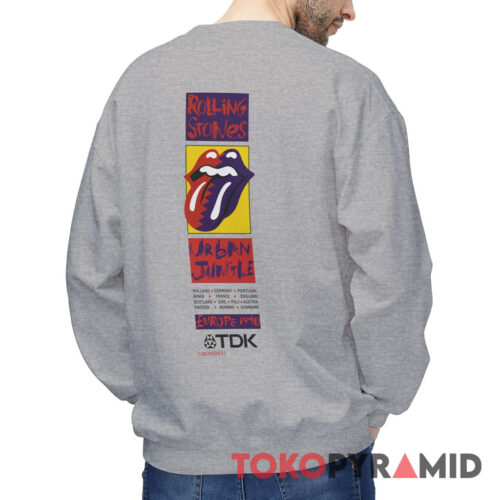 Rolling Stones Urban Jungle 1990 Europe Tour Sweatshirt Rolling Stones Urban Jungle 1990 Europe Tour Sweatshirt