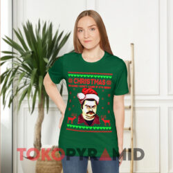 Ron Swanson Christmas Because I Don't Care If It's Merry Sweatshirt 3 Ron Swanson Christmas Because I Don't Care If It's Merry Green T shirt