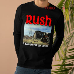 Rush A Farewell To Kings Long sleeved
