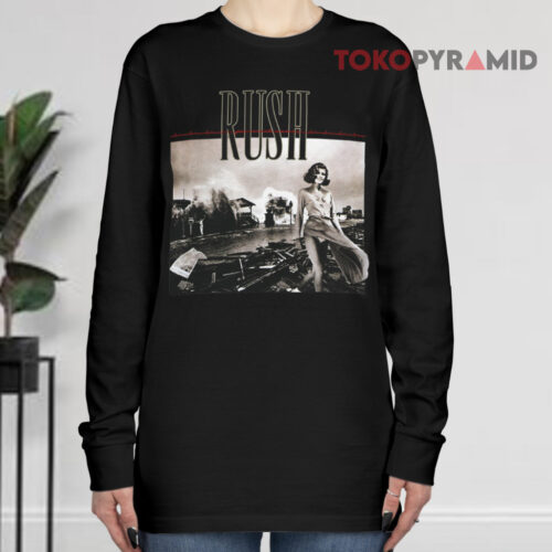 Rush Band Permanent Waves Long sleeved