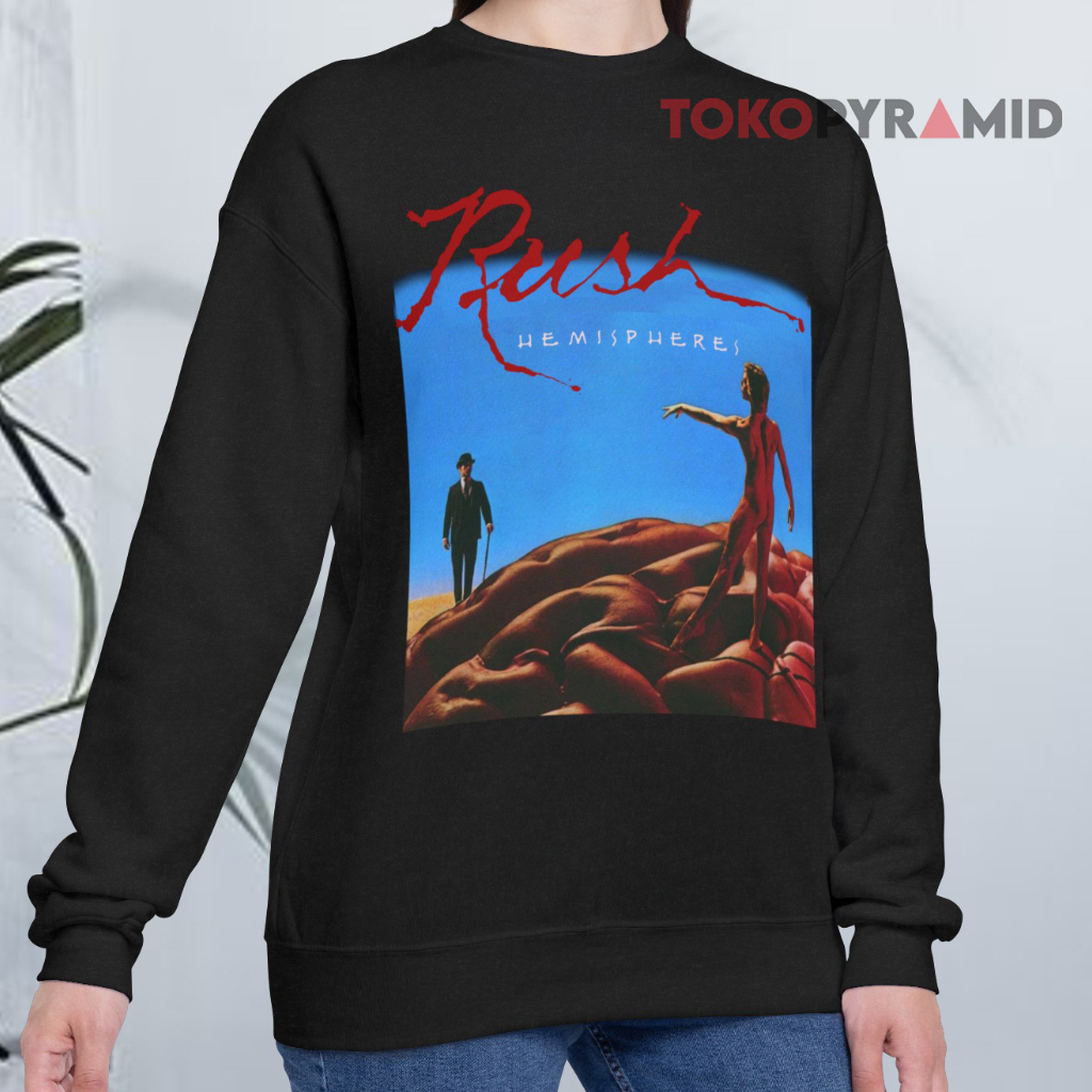 Rush Hemispheres Sweatshirt Rush Hemispheres Sweatshirt