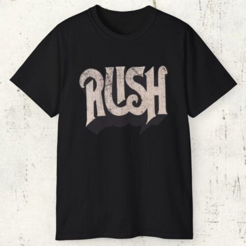Rush Logo Vintage T shirt Rush Logo Vintage T shirt