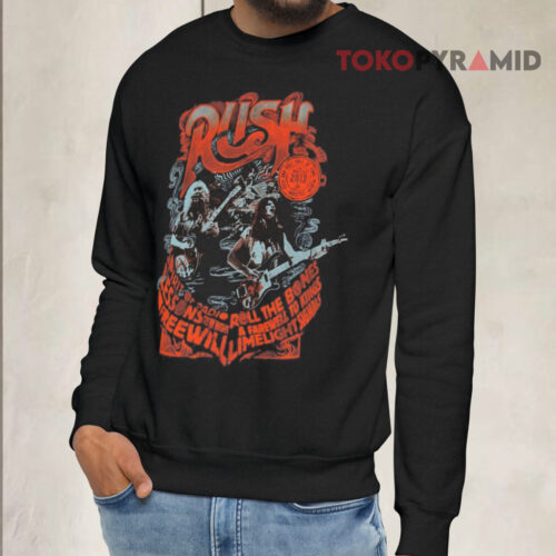 Rush Rock N Roll Hall Of Fame Sweatshirt