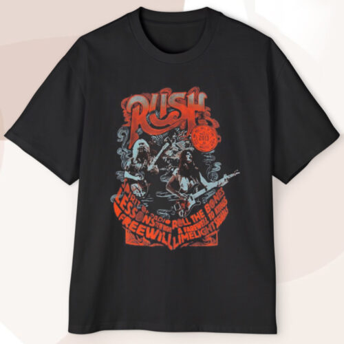 Rush Rock N Roll Hall Of Fame T shirt