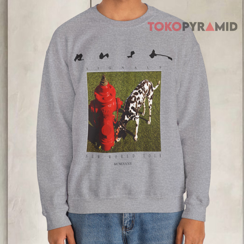 Rush Signals New World Tour Sweatshirt Rush Signals New World Tour Sweatshirt