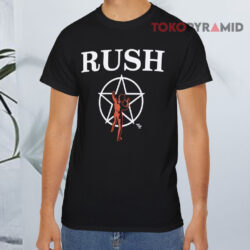 Rush Starman American Tour Black T shirt