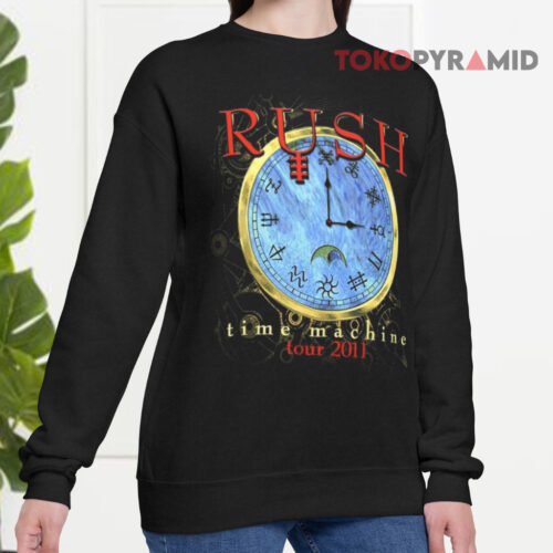 Rush Time Machine Tour 2011 Sweatshirt Rush Time Machine Tour 2011 Sweatshirt