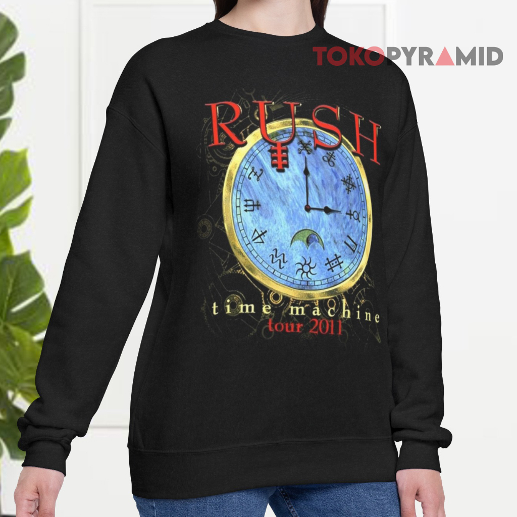 Rush Time Machine Tour 2011 Sweatshirt Rush Time Machine Tour 2011 Sweatshirt