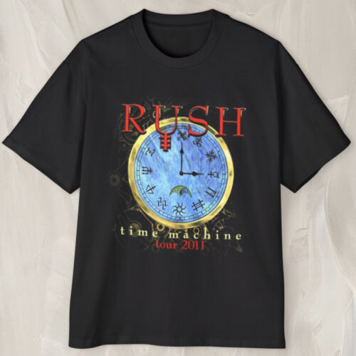 Rush Time Machine Tour 2011 T shirt Rush Time Machine Tour 2011 T shirt