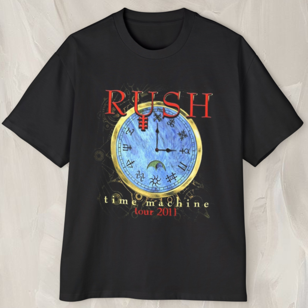 Rush Time Machine Tour 2011 T shirt Rush Time Machine Tour 2011 T shirt