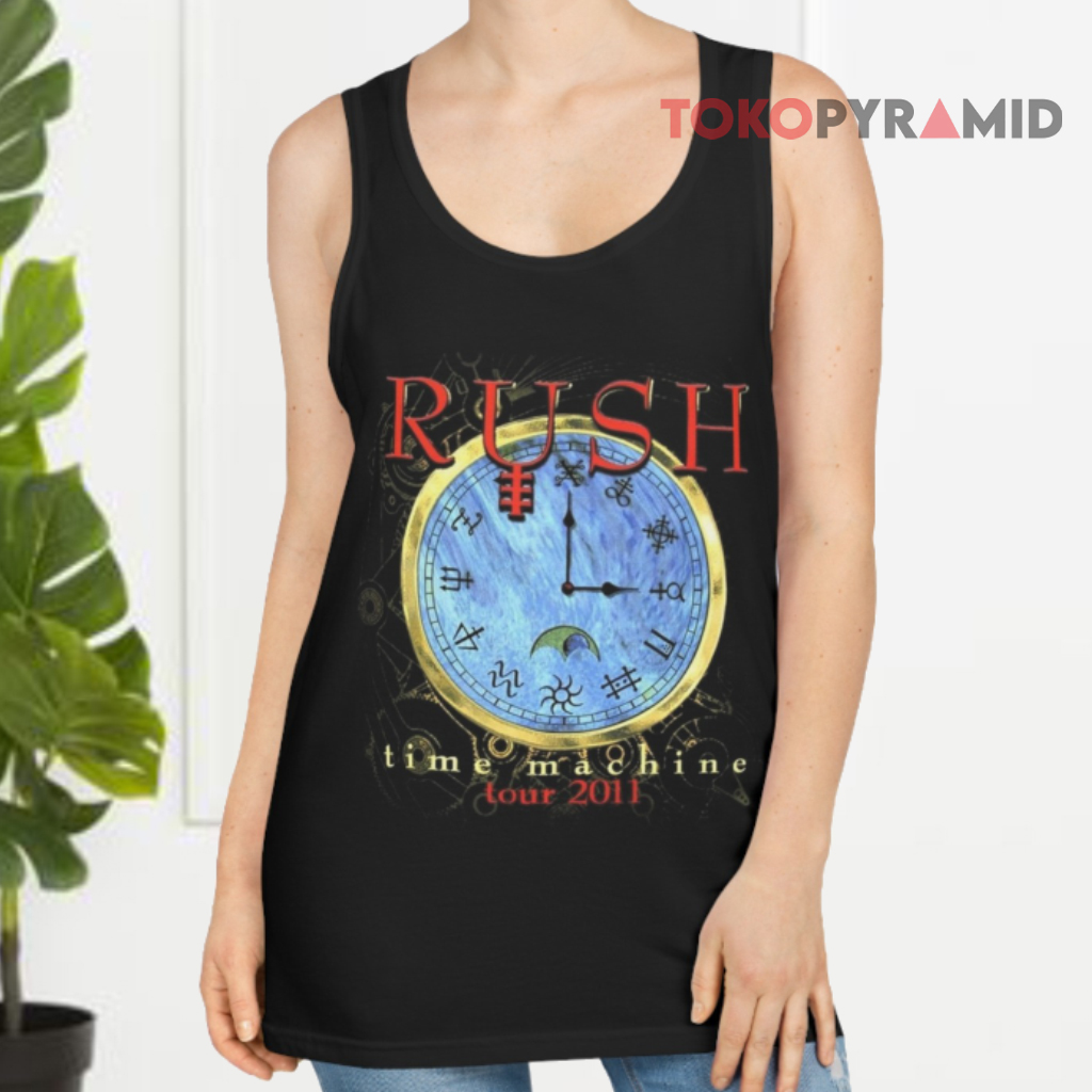 Rush Time Machine Tour 2011 Tank Top Rush Time Machine Tour 2011 Tank Top