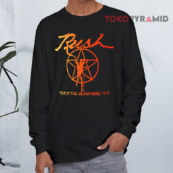Rush Tour Of The Hemispheres 78 79 Long sleeved