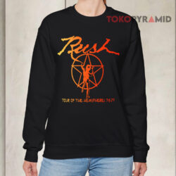 Rush Tour Of The Hemispheres 78 79 Sweatshirt