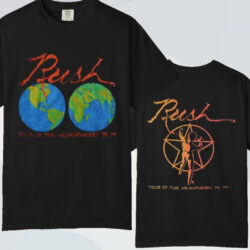 Rush Tour Of The Hemispheres 78 79 T shirt