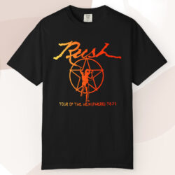 Rush Tour Of The Hemispheres 78 79 T shirt