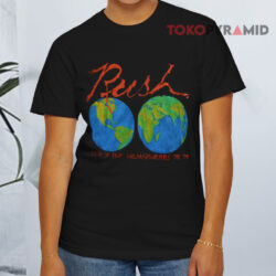 Rush Tour Of The Hemispheres 78 79 T shirt Front