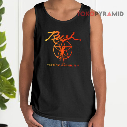 Rush Tour Of The Hemispheres 78 79 Tank Top