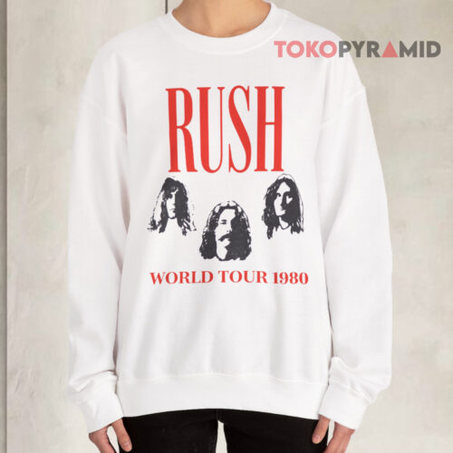 Rush World Tour 1980 Vintage Sweatshirt