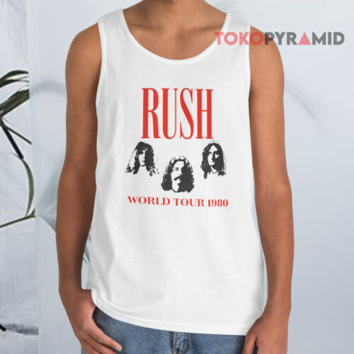Rush World Tour 1980 Vintage Tank Top