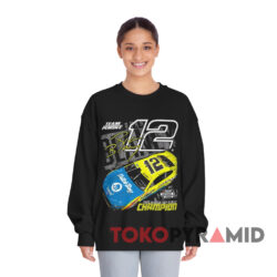 Ryan Blaney 2023 Champion Shirt NASCAR Cup Series 3 Ryan Blaney 2023 Champion Nascar Cup Series Black Sweatshirt