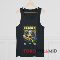 Ryan Blaney 2023 Team Penske Shirt NASCAR 2 Ryan Blaney 2023 Team Penske Nascar Cup Series Champion Black Tank Top