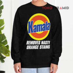 Ryan Reynolds Kamala Shirt Removes Nasty Orange Stains 4 Ryan Reynolds Kamala Shirt Removes Nasty Orange Stains Long sleeved