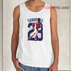 Ryne Sandberg Chicago Cubs 23 Baseball Shirt 2 Ryne Sandberg Chicago Cubs 23 Baseball Tank Top