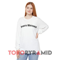 Sabrina Carpenter Sports Watcher Shirt 3 Sabrina Carpenter Sports Watcher White Long sleeved