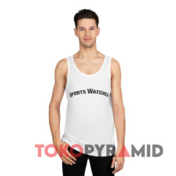 Sabrina Carpenter Sports Watcher White Tank Top
