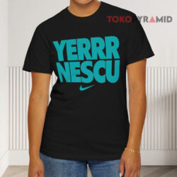 Sabrina Ionescu Yerrr Nescu Black T shirt