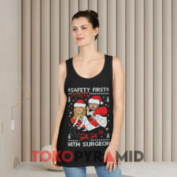 Safety First Party With Surgeon Sweatshirt 3 Safety First Party With Surgeon Black Tank Top