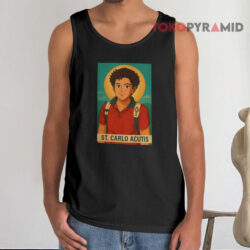 Saint Carlo Acutis Shirt 2 Saint Carlo Acutis Tank Top