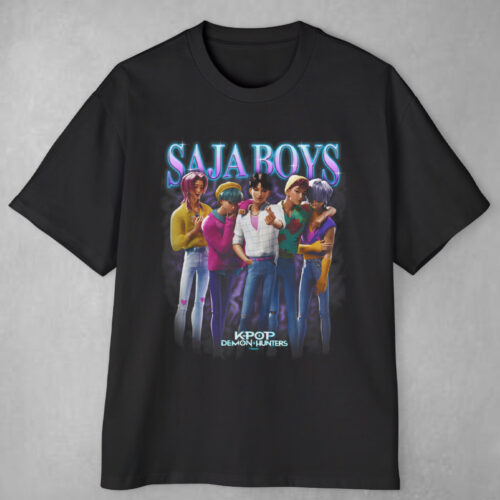 Saja Boys Heartthrob Kpop Demon Hunters T shirt Saja Boys Heartthrob Kpop Demon Hunters T shirt