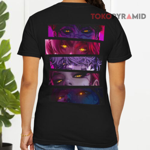 Saja Boys Kpop Demon Hunters T shirt Back Saja Boys Kpop Demon Hunters T shirt Back