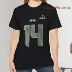 Sam Darnold Seattle Seahawks Super Bowl Lx T shirt Front