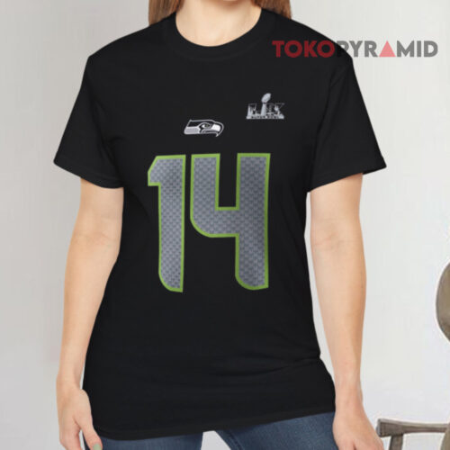 Sam Darnold Seattle Seahawks Super Bowl Lx T shirt Front Sam Darnold Seattle Seahawks Super Bowl Lx T shirt Front