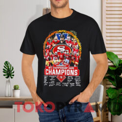 San Francisco 49ers 2023 2024 Nfc Championship Game Champions Shirt Black T shirt