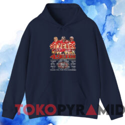 San Francisco 49ers 80 Years 1944–2024 Shirt 3 San Francisco 49ers 80 Years 1944 2024 Shirt Navy Hoodie