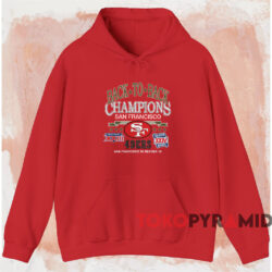 San Francisco 49ers Back To Back T-shirt 2 San Francisco 49ers Back To Back T shirt Red Hoodie