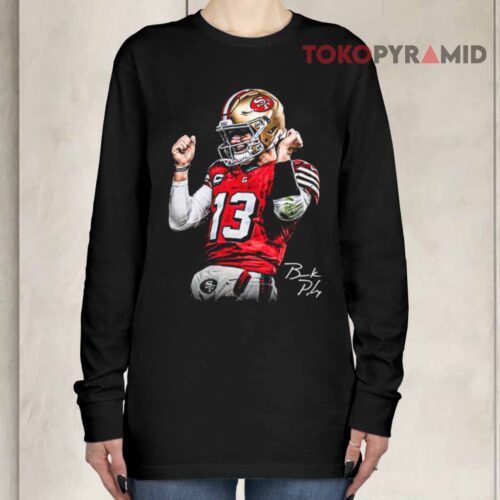 San Francisco 49ers Brock Purdy Dougie Signature Long sleeved