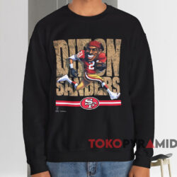 San Francisco 49ers Deion Sanders Caricature T-shirt 4 San Francisco 49ers Deion Sanders Caricature T shirt Black Sweatshirt