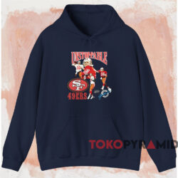 San Francisco 49ers Joe Montana Unstoppable T-shirt 2 San Francisco 49ers Joe Montana Unstoppable T shirt Navy Hoodie