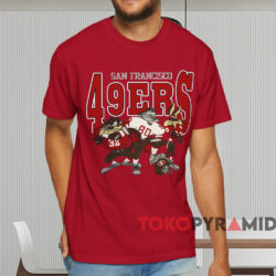 San Francisco 49ers Looney Tunes T shirt Red T shirt