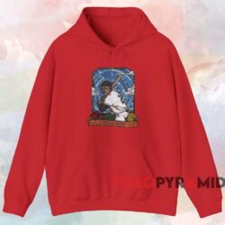 San Francisco Giants Willie Mays Art Shirt Red Hoodie